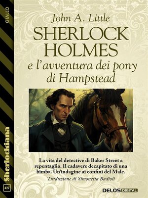 cover image of Sherlock Holmes e l'avventura dei pony di Hampstead